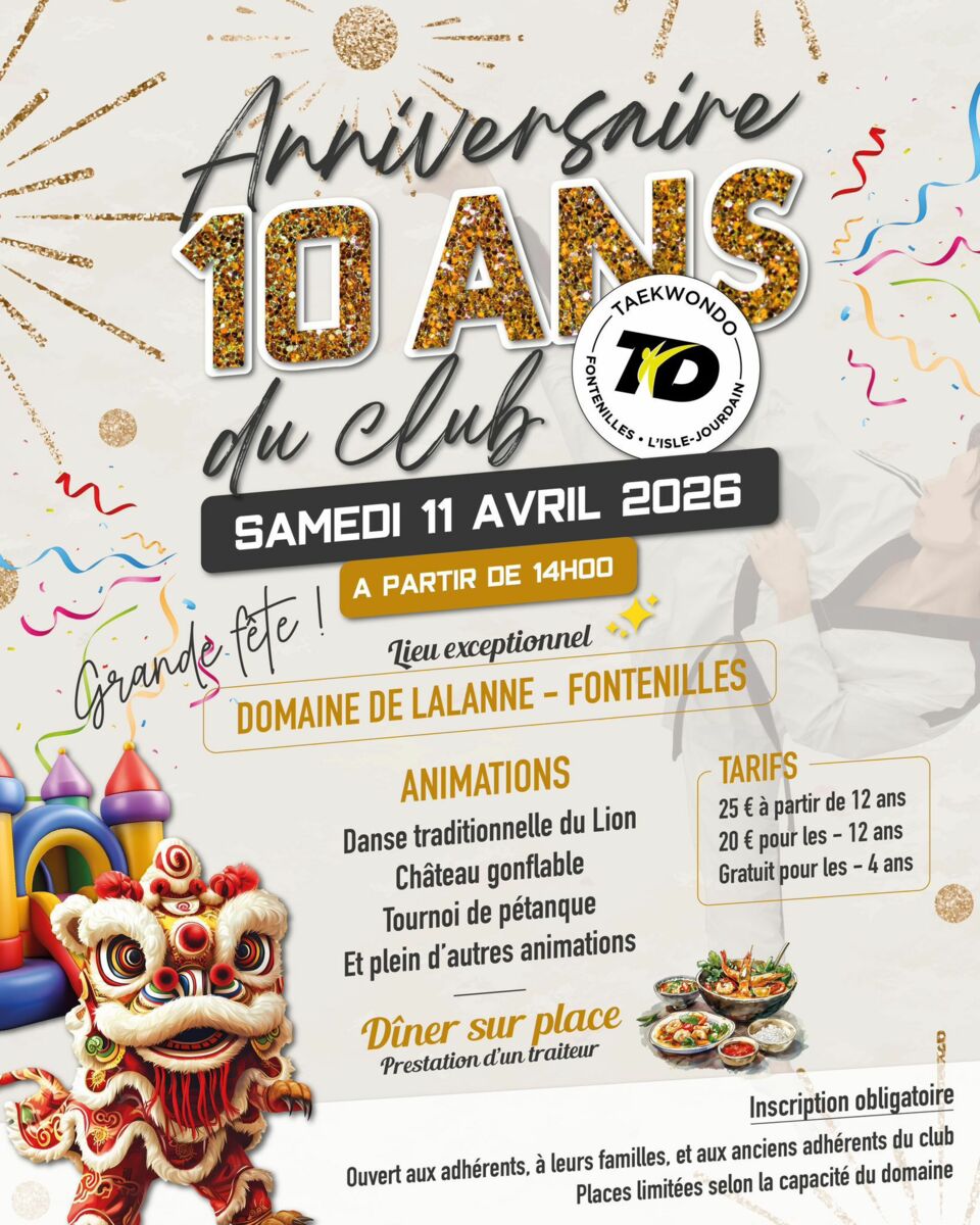 Les 10 ans du club