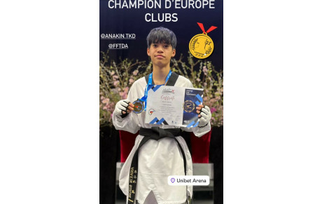 🥇 Anakin Champion d’Europe des Clubs ! 🥇