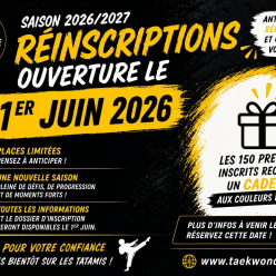 🥋🔥 INSCRIPTIONS 2026/2027 🔥🥋